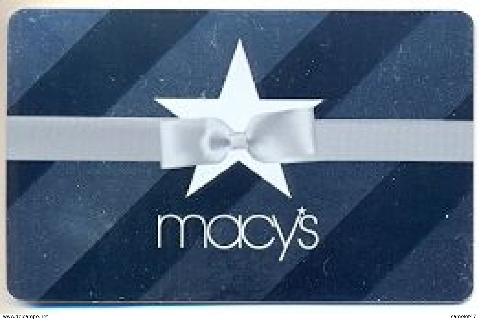 Macy's, U.S.A., Carte Cadeau Pour Collection, Sans Valeur # Macys-144 - Gift And Loyalty Cards