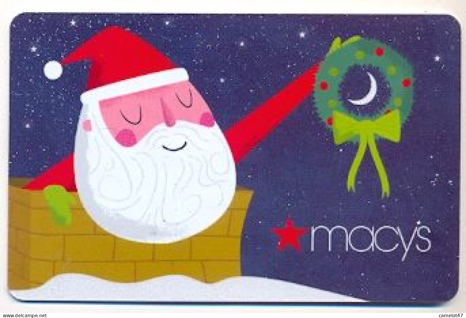 Macy's, U.S.A., Carte Cadeau Pour Collection, Sans Valeur # Macys-147 - Cadeaubonnen En Spaarkaarten
