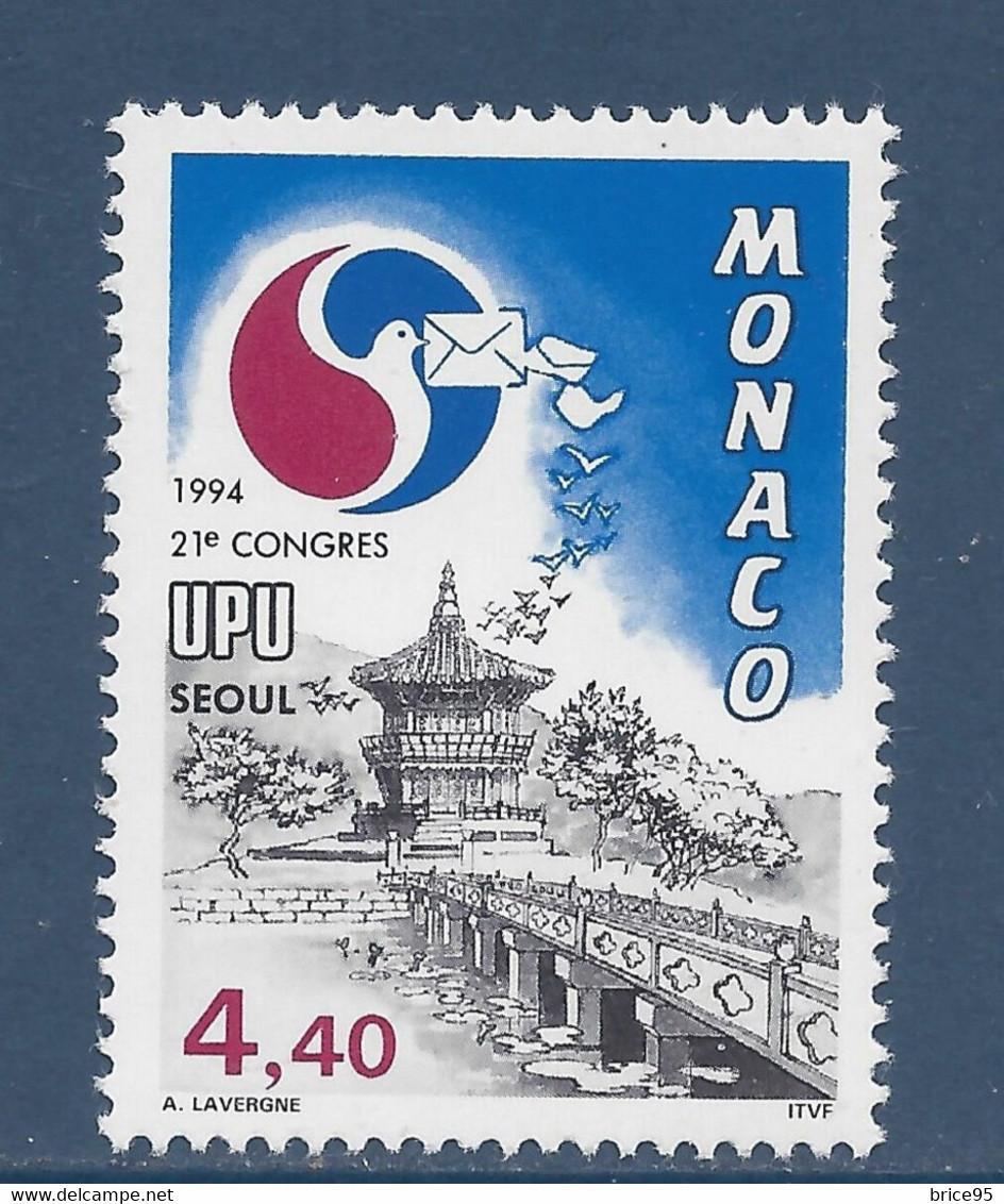 Monaco - YT N° 1944 ** - Neuf Sans Charnière - 1994 - Neufs
