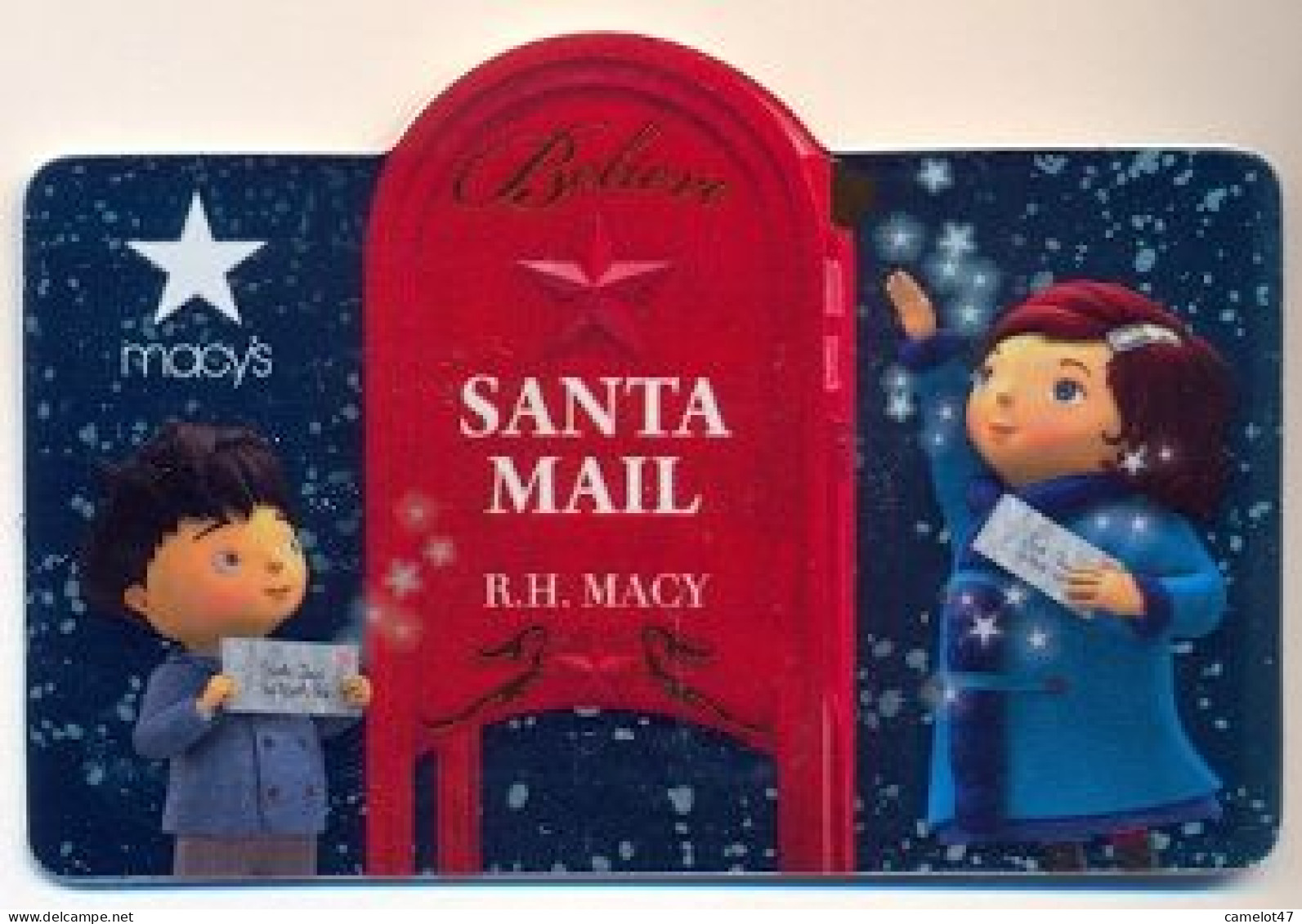 Macy's, U.S.A., Carte Cadeau Pour Collection, Sans Valeur # Macys-152 - Treuekarten
