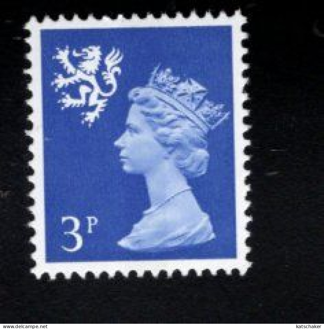 467775715 1971 SCOTT SMH2 GIBBONS S15 (XX) POSTFRIS MINT NEVER HINGED - QUEEN ELIZABETH II - TWO BANDS - Scozia