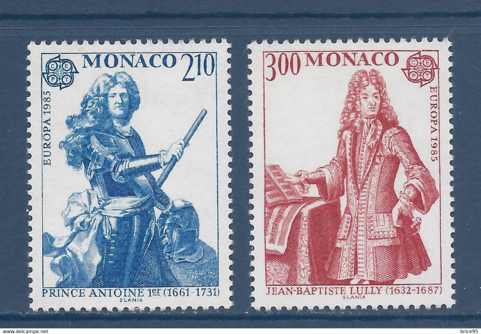 Monaco - YT N° 1459 Et 1460 ** - Neuf Sans Charnière - 1985 - Ungebraucht