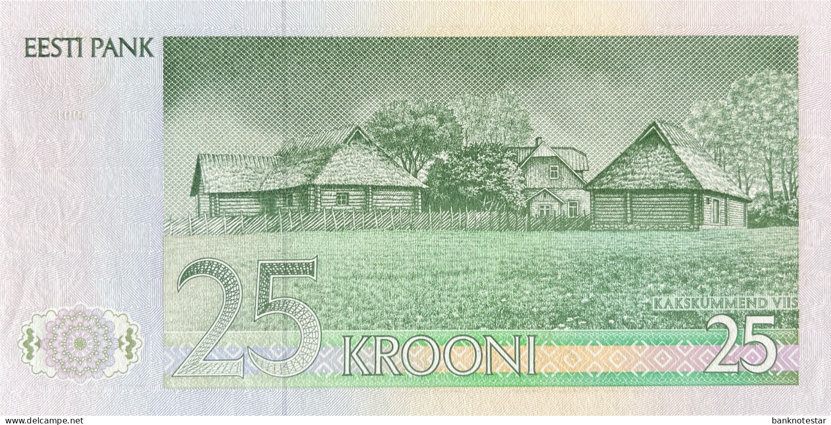 Estonia 25 Krooni, P-73a (1991) - UNC - Estland