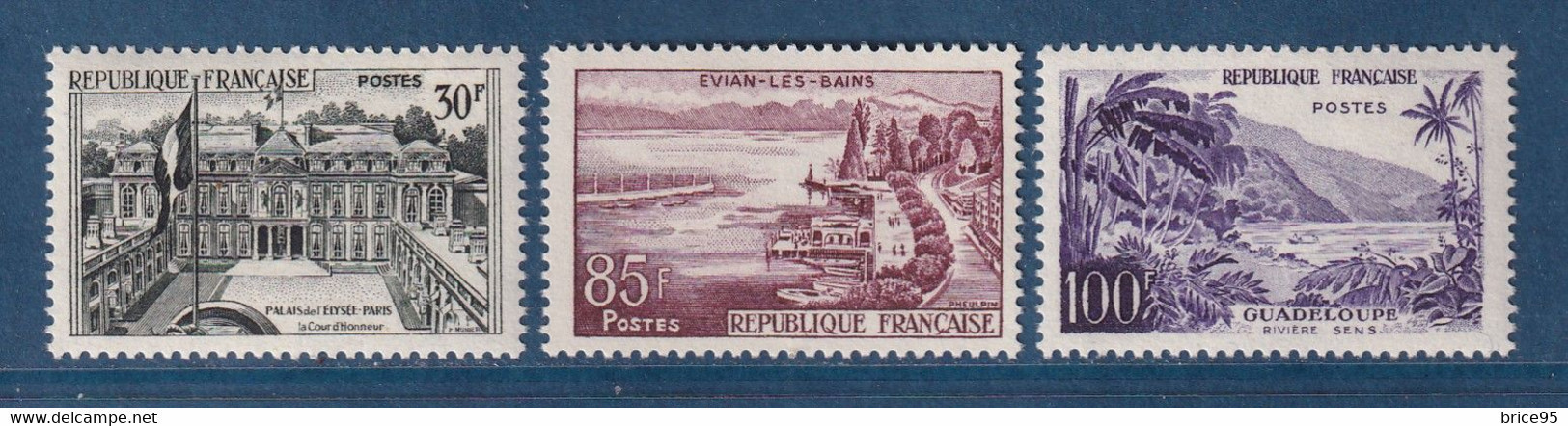 France - YT Nº 1192 à 1194 ** - Neuf Sans Charnière - 1959 - Nuovi