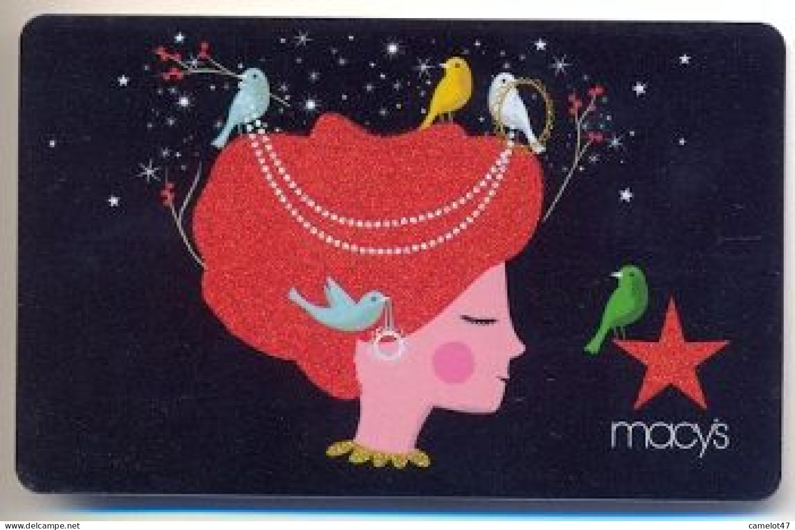 Macy's, U.S.A., Carte Cadeau Pour Collection, Sans Valeur # Macys-163 - Gift And Loyalty Cards