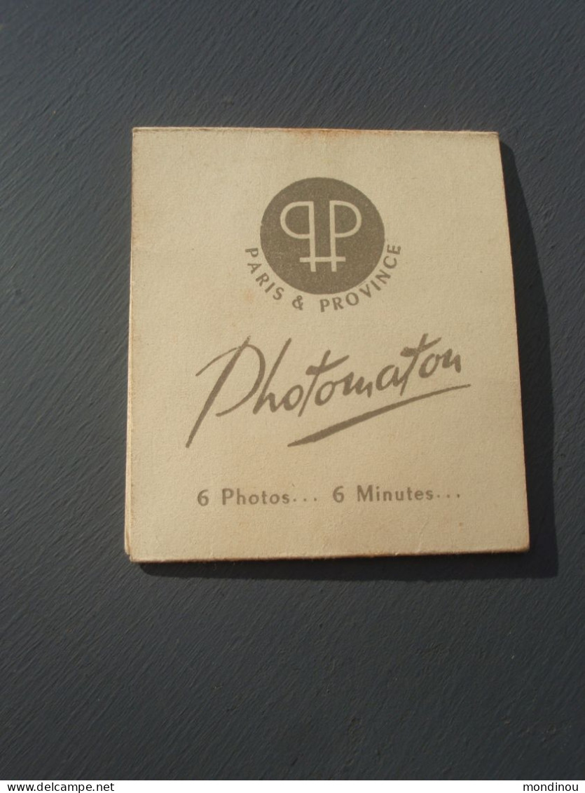 Pochette  " Photomaton "  Paris & Province - Supplies And Equipment