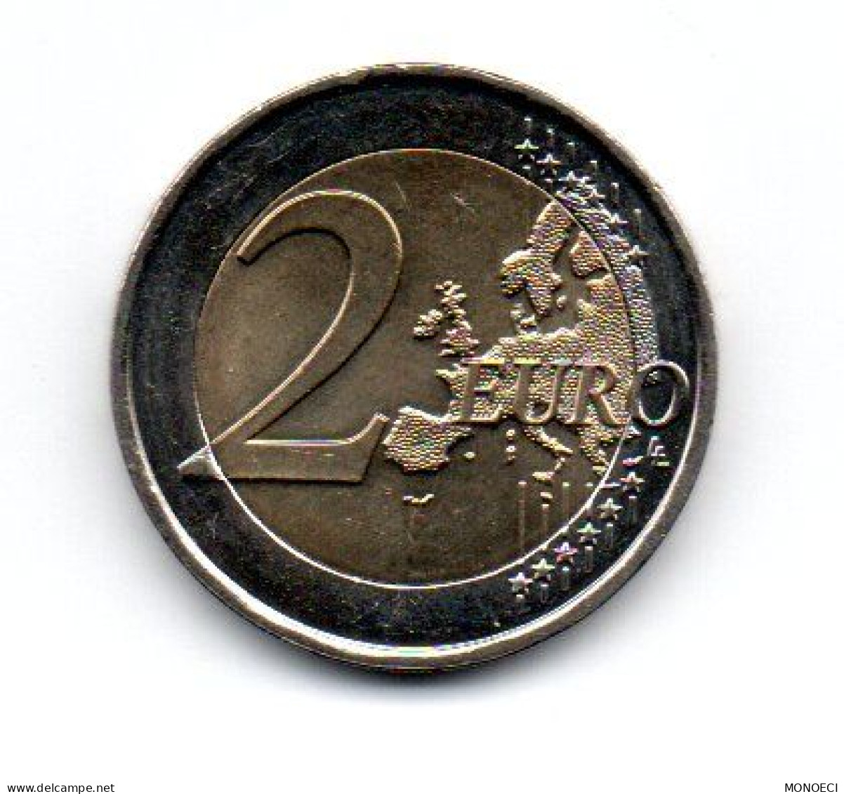 MONACO -- MONTE CARLO -- Lot De 5 Pièces De 2 Euros -- Années 2012 - 2014 - 2015 - 2016 - 2017 - Monaco