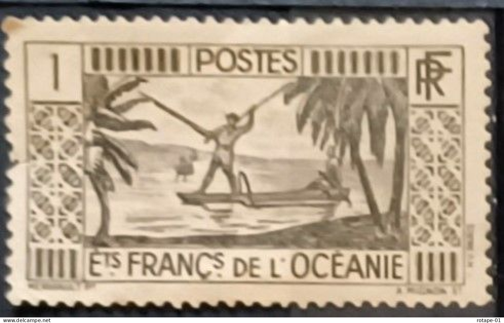 Océanie Française  1939-49,  YT N°84  O,  Cote YT 0,25€ - Neufs