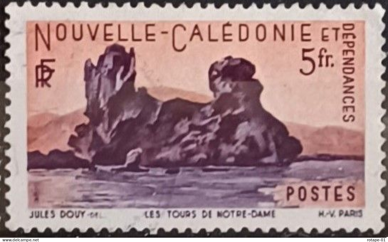 Nouvelle Calédonie  1948,  YT N°272  O,  Cote YT 1,5€ - Used Stamps