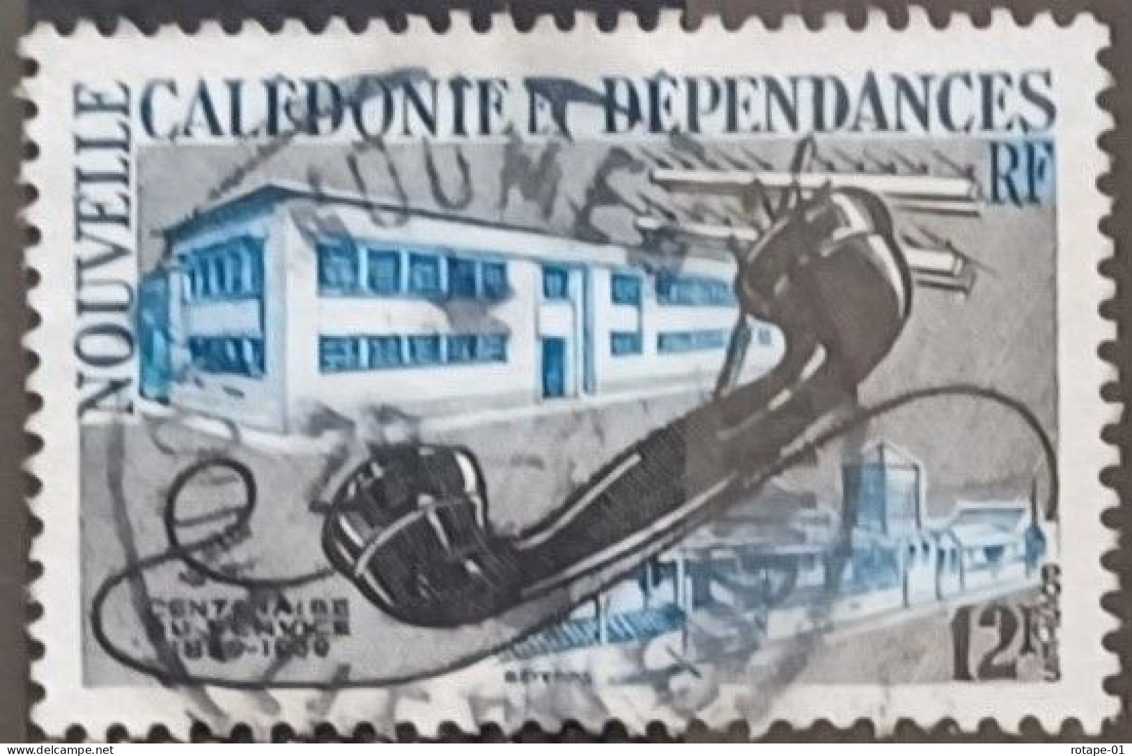Nouvelle Calédonie  1960,  YT N°298  O,  Cote YT 1,1€ - Usati