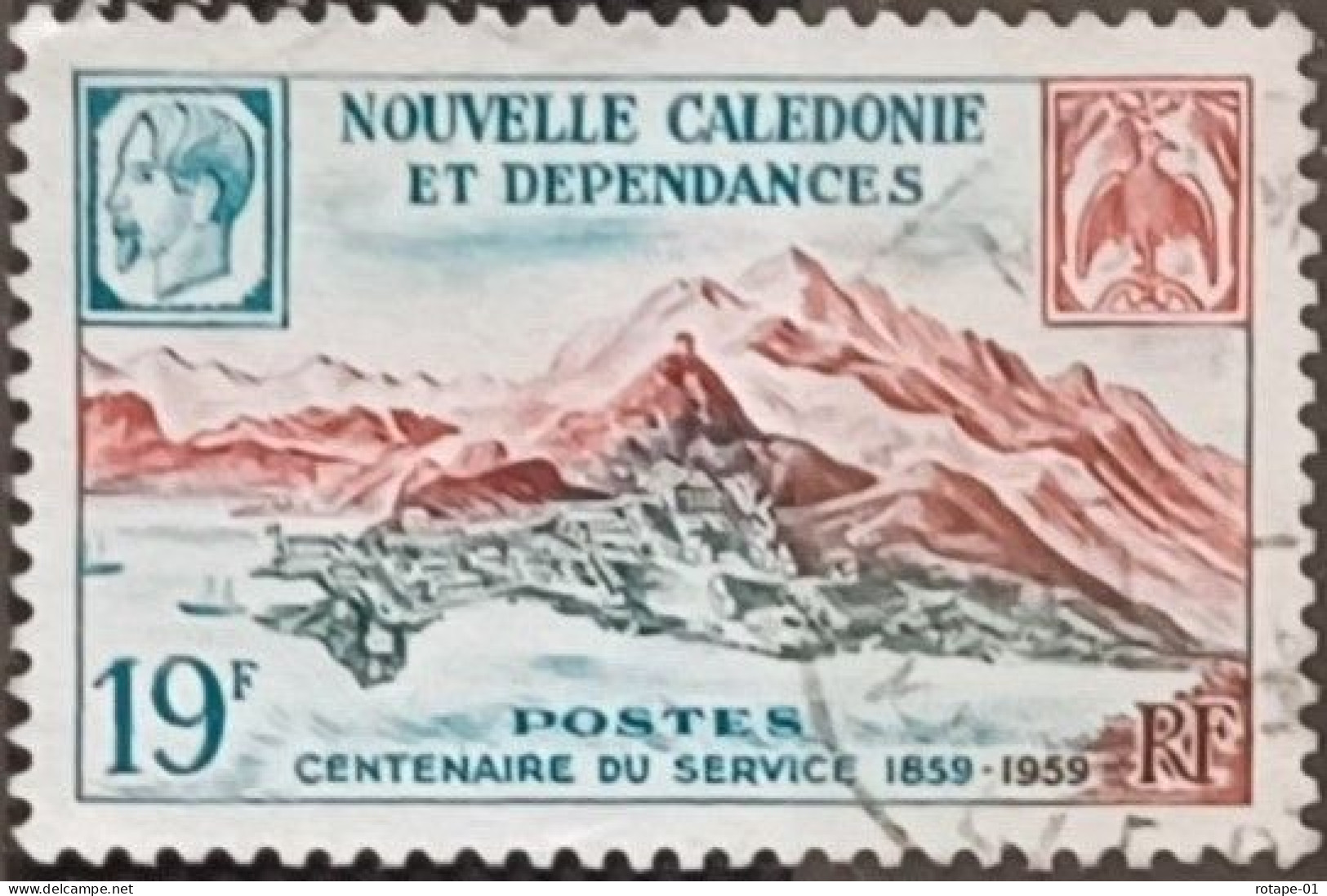 Nouvelle Calédonie  1960,  YT N°300  O,  Cote YT 1,6€ - Gebraucht