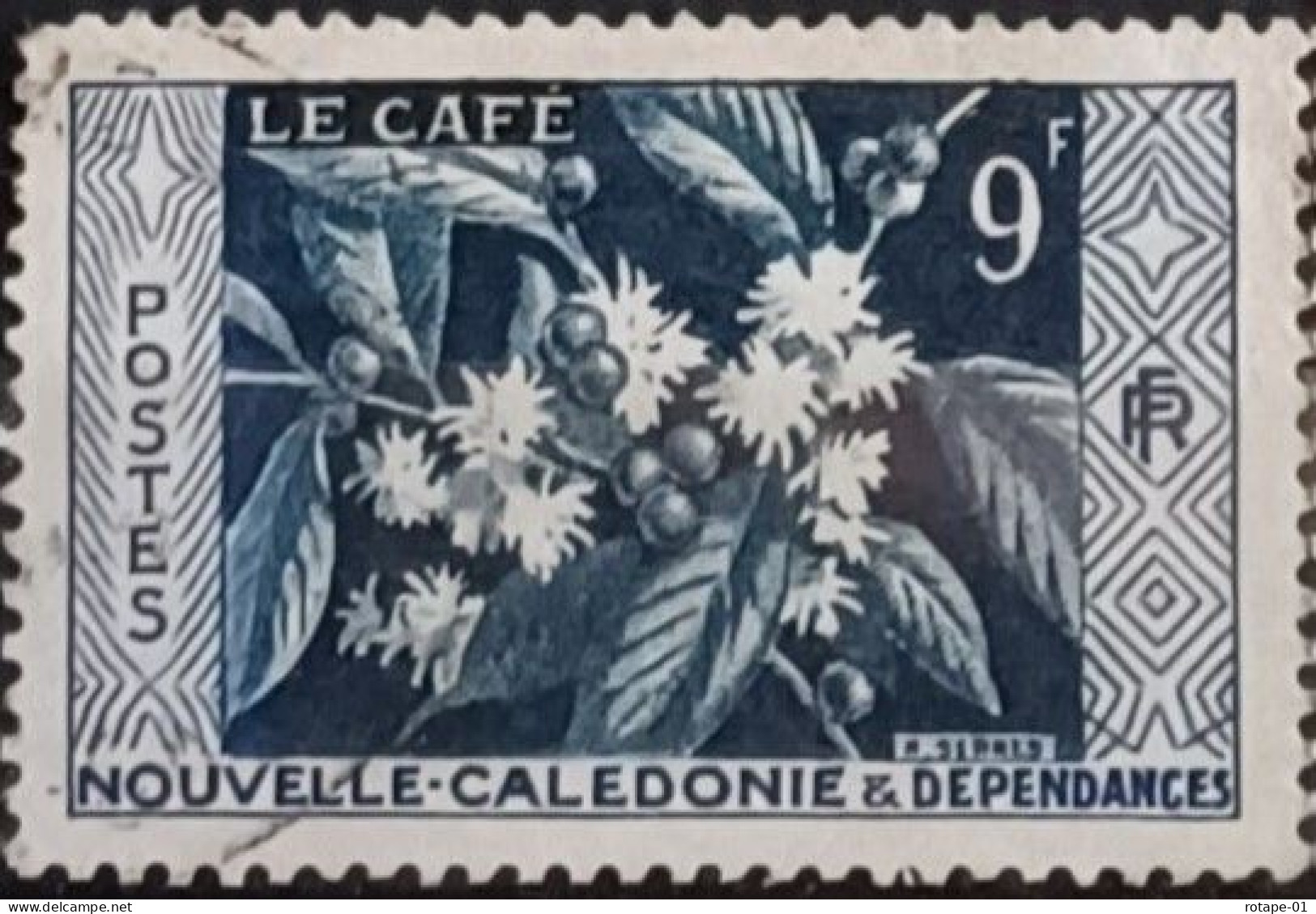 Nouvelle Calédonie  1955,  YT N°286  O,  Cote YT 1,25€ - Gebraucht