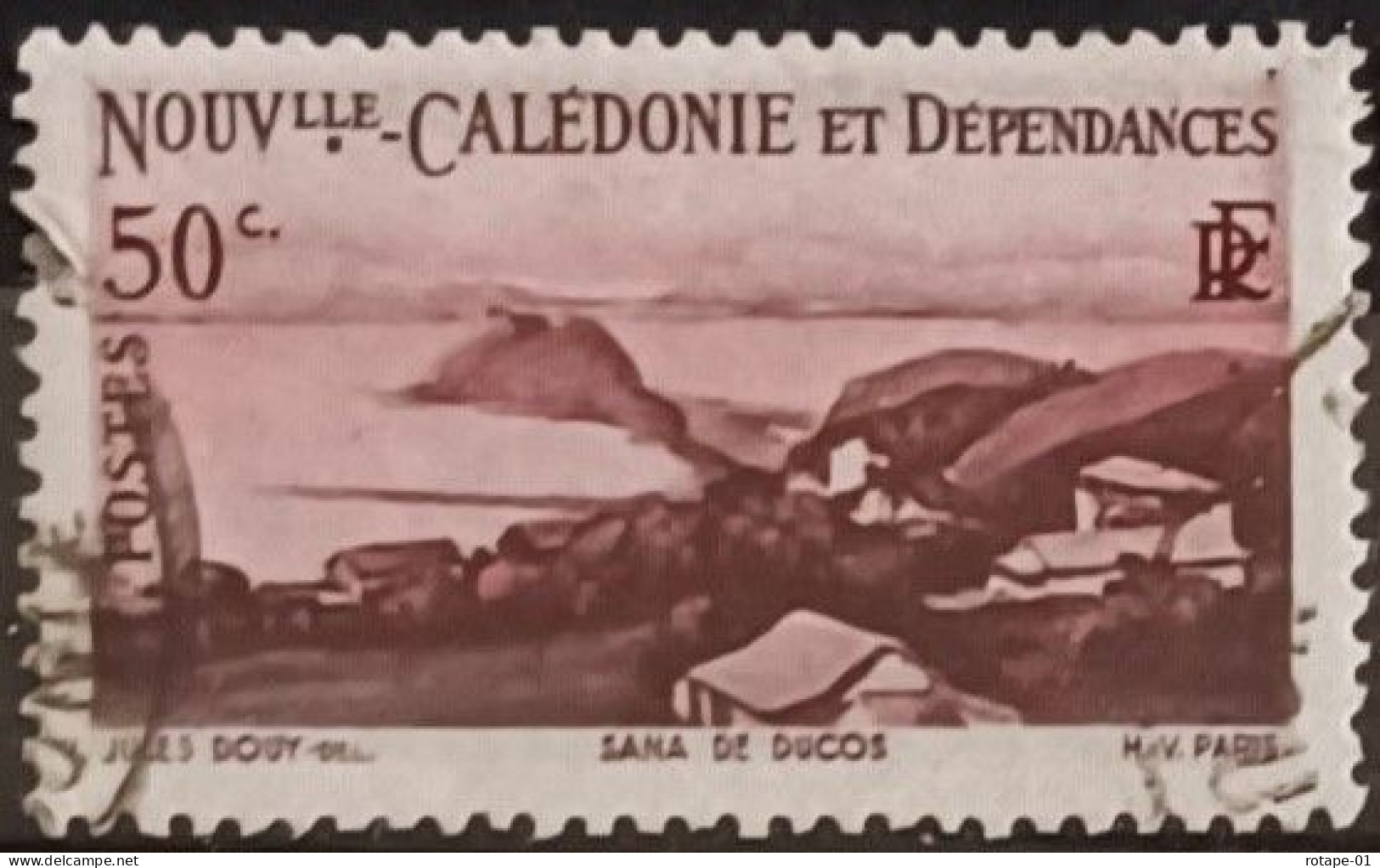 Nouvelle Calédonie  1948,  YT N°262  O,  Cote YT 0,75€ - Oblitérés