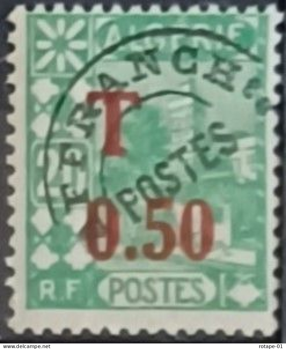 Algérie  1944,  YT N°T28  **,  Cote YT 0,3€ - Timbres-taxe