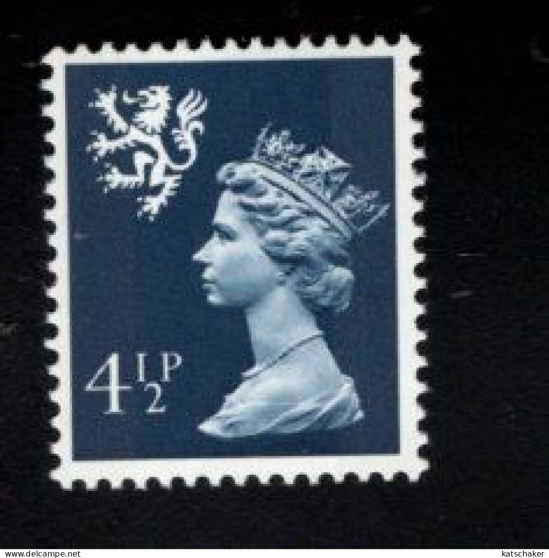 467775948 1974 SCOTT SMH4 GIBBONS S19 (XX) POSTFRIS MINT NEVER HINGED - QUEEN ELIZABETH II - TWO BANDS - Scotland