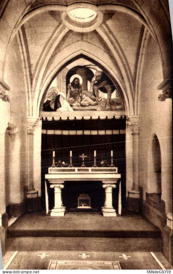 Abbaye Notre-Dame De Wisques La Chapelle De Jésus Flagellé Toile De Val Reyre ///  32 - Andere & Zonder Classificatie
