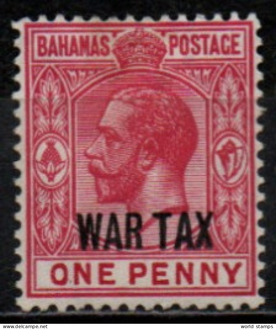 BAHAMAS 1918-9 * - 1859-1963 Colonie Britannique