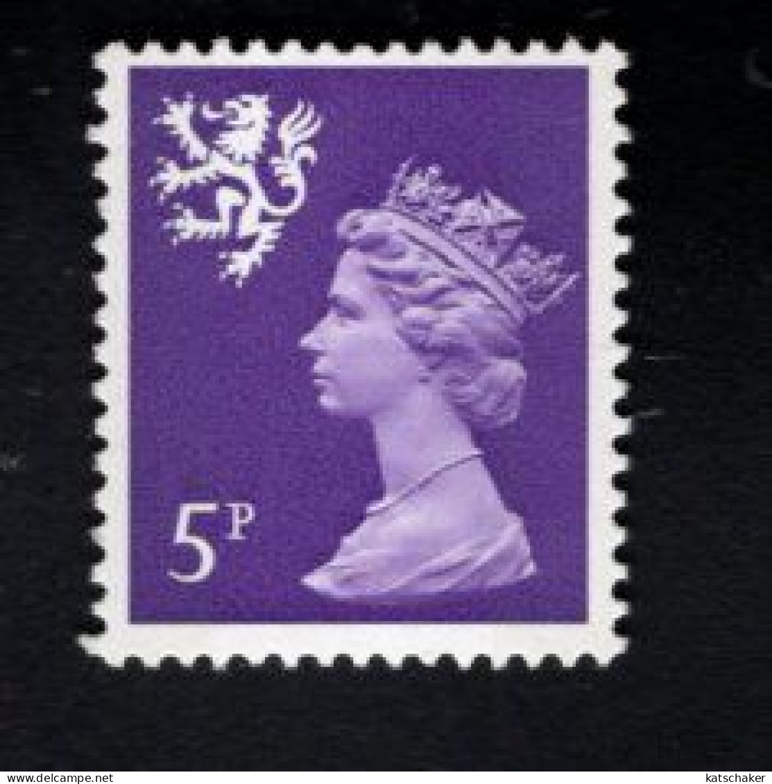 467776320 SCOTT SMH5 GIBBONS S20 (XX) POSTFRIS MINT NEVER HINGED - QUEEN ELIZABETH II - TWO BANDS - Scotland