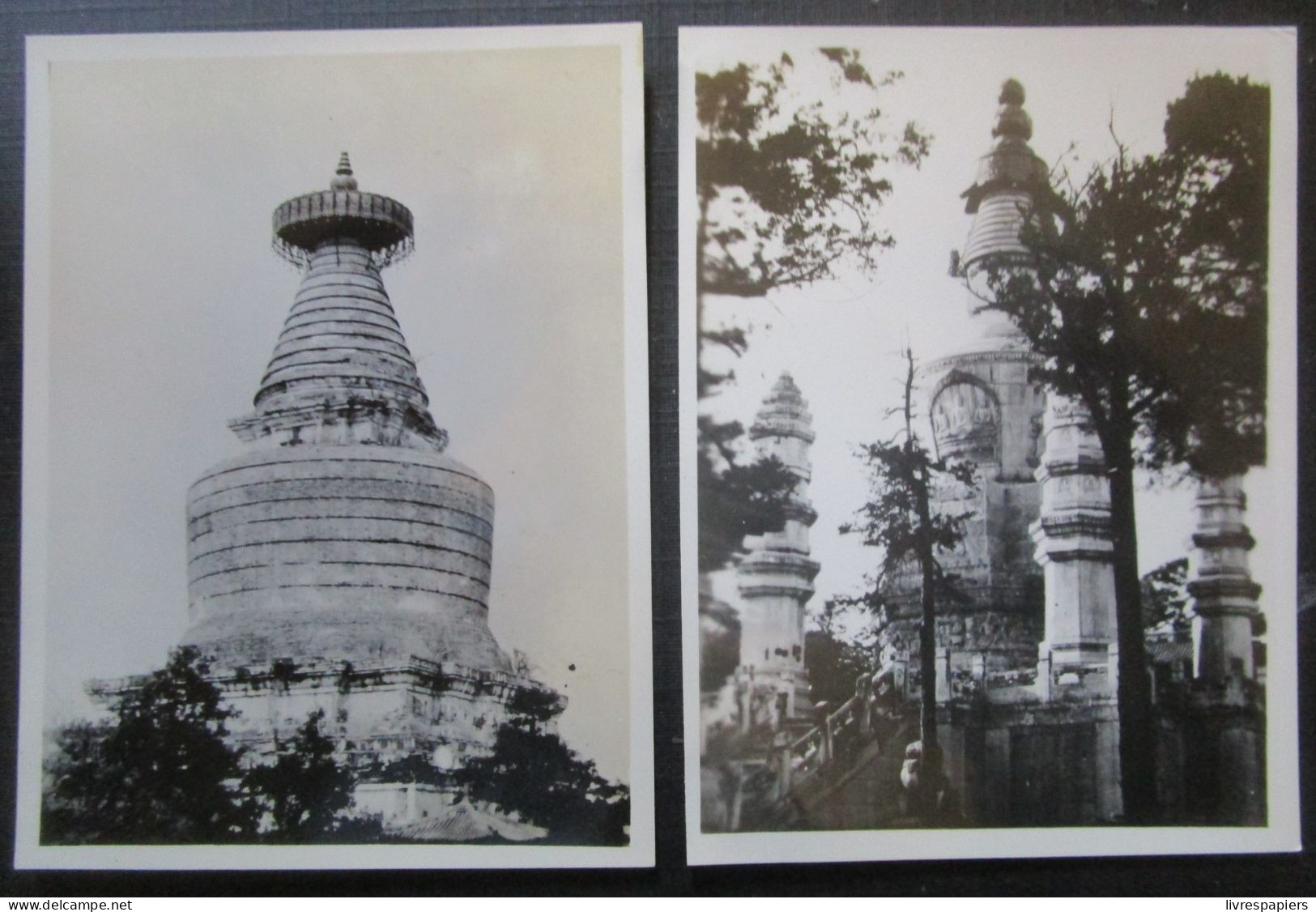 Chine Temple Non Situé Lot 2 Photos - Non Classificati