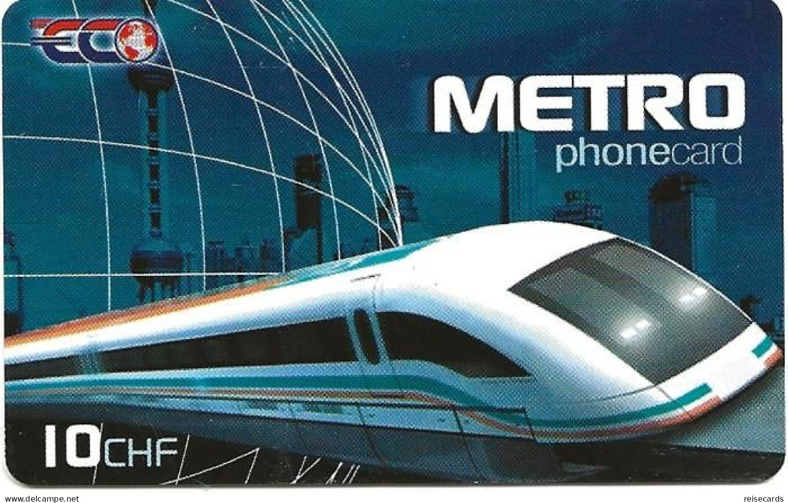 Switzerland: Prepaid Metro - Speed Train - Schweiz