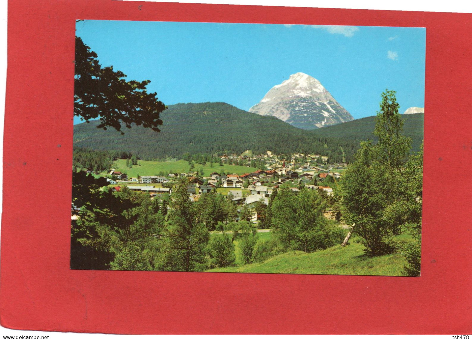 AUTRICHE---SEEFELD---1200m--TIROL Mit Hohe Munde 2661 M---voir 2 Scans - Seefeld