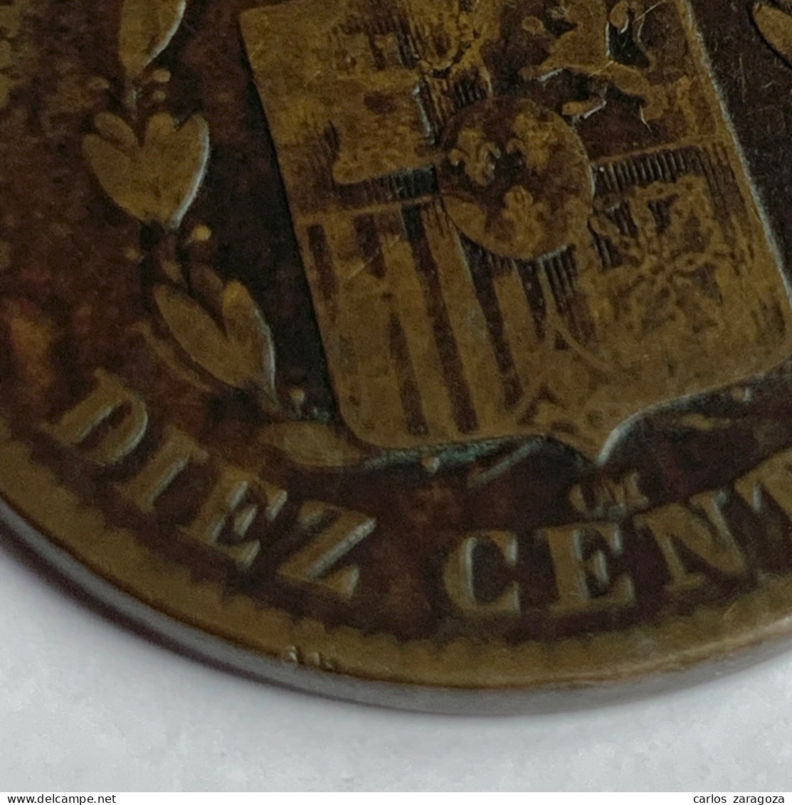 ESPAÑA / ESPAGNE — Alfonso XII — 10 centimos — KM 675 1877 *1879