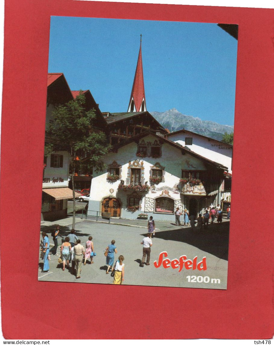 AUTRICHE---SEEFELD---1200m--TIROL---Schmuckkastl---voir 2 Scans - Seefeld