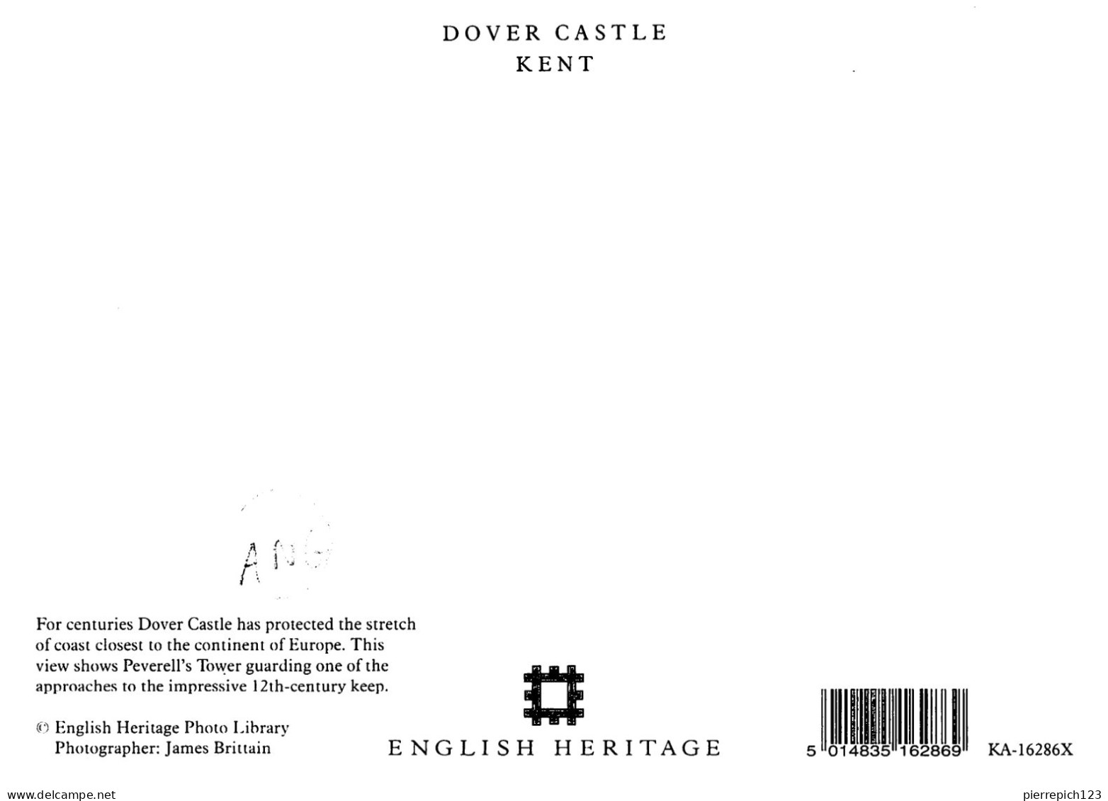 Douvres (Dover) - Vue Sur Le Château - Dover