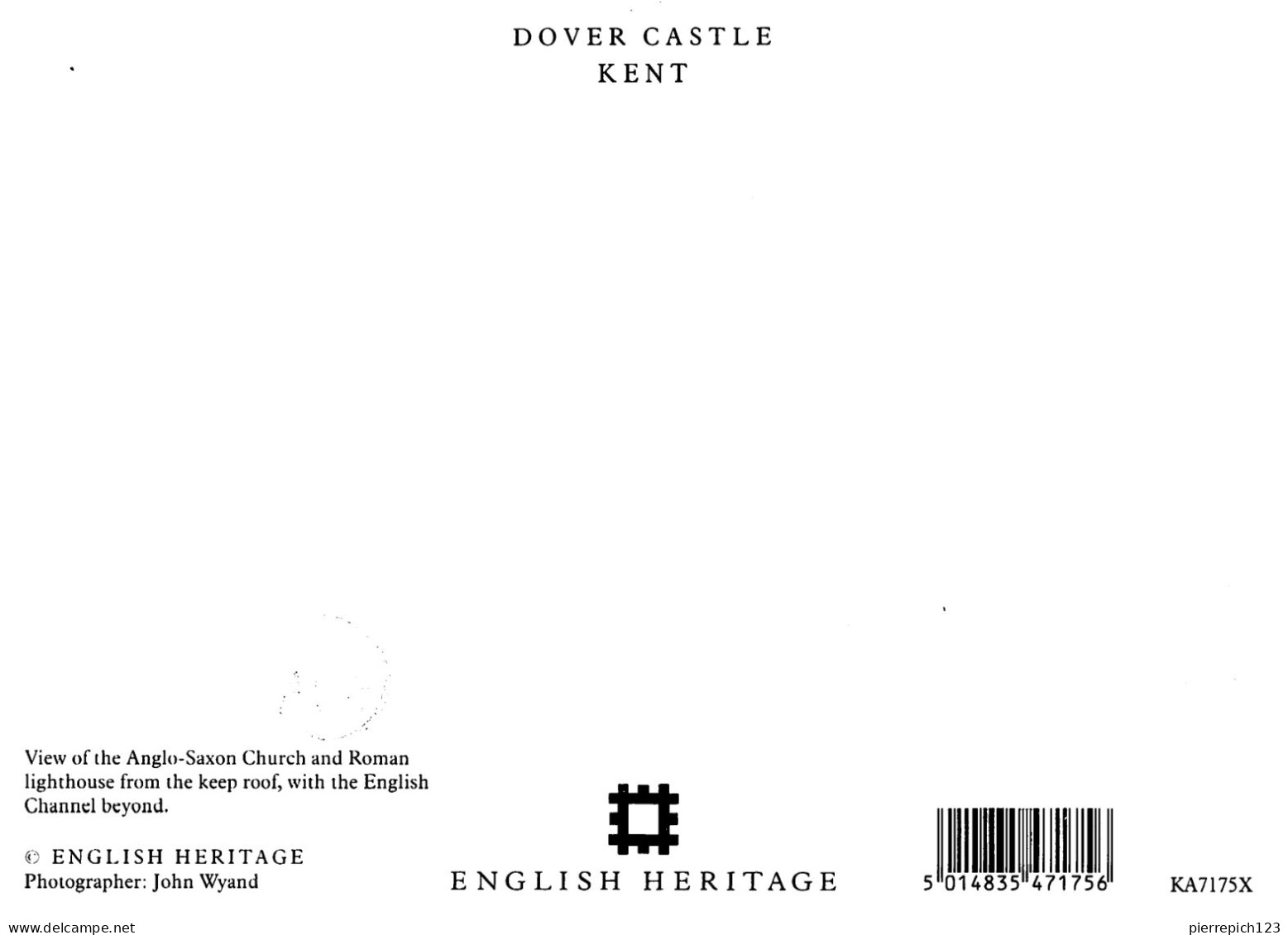 Douvres (Dover) - Vue Sur Le Château Et L'église - Dover