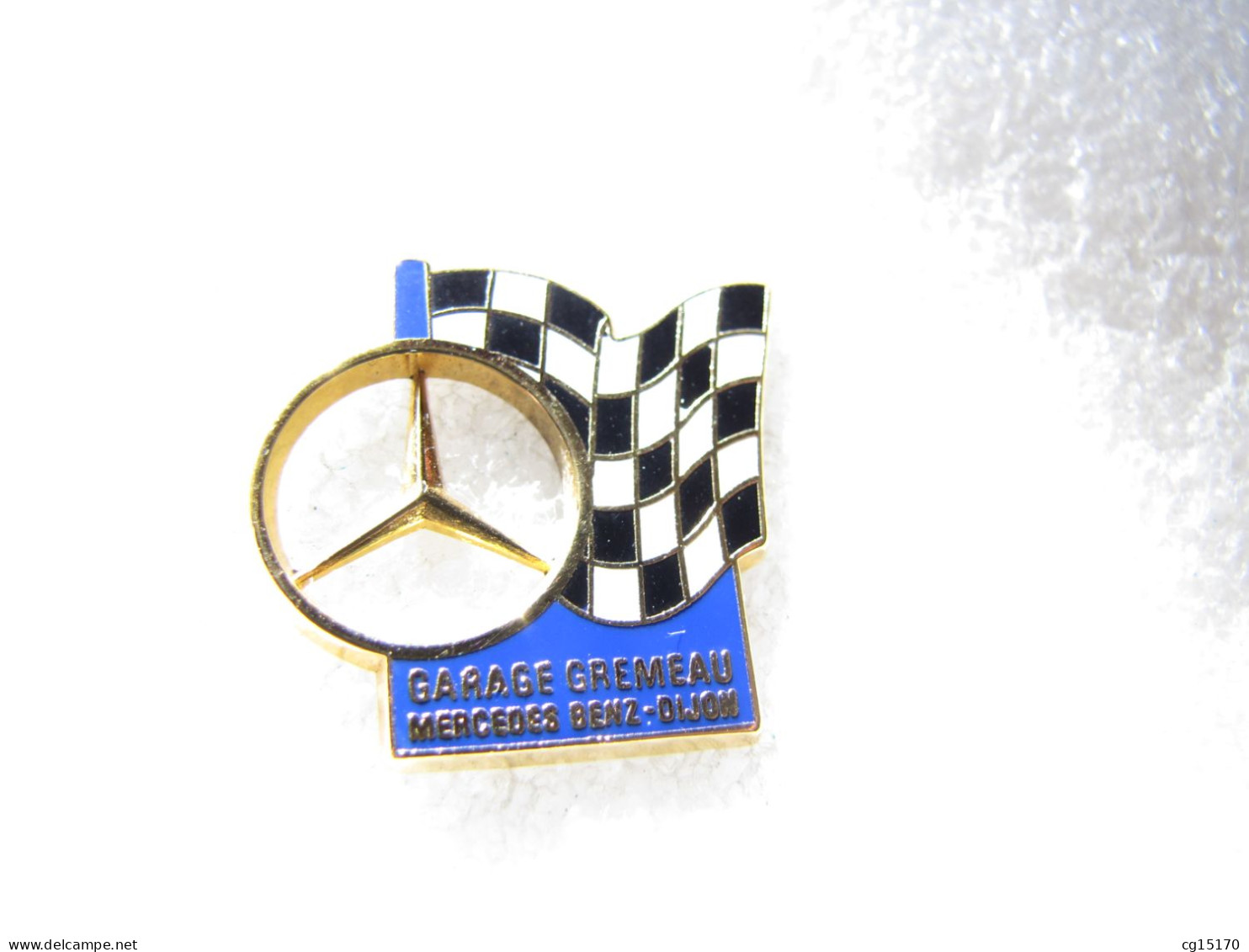 RARE PIN'S     MERCEDES BENZ GARAGE GREMEAU  DIJON  Zamak BOUSSEMART - Mercedes