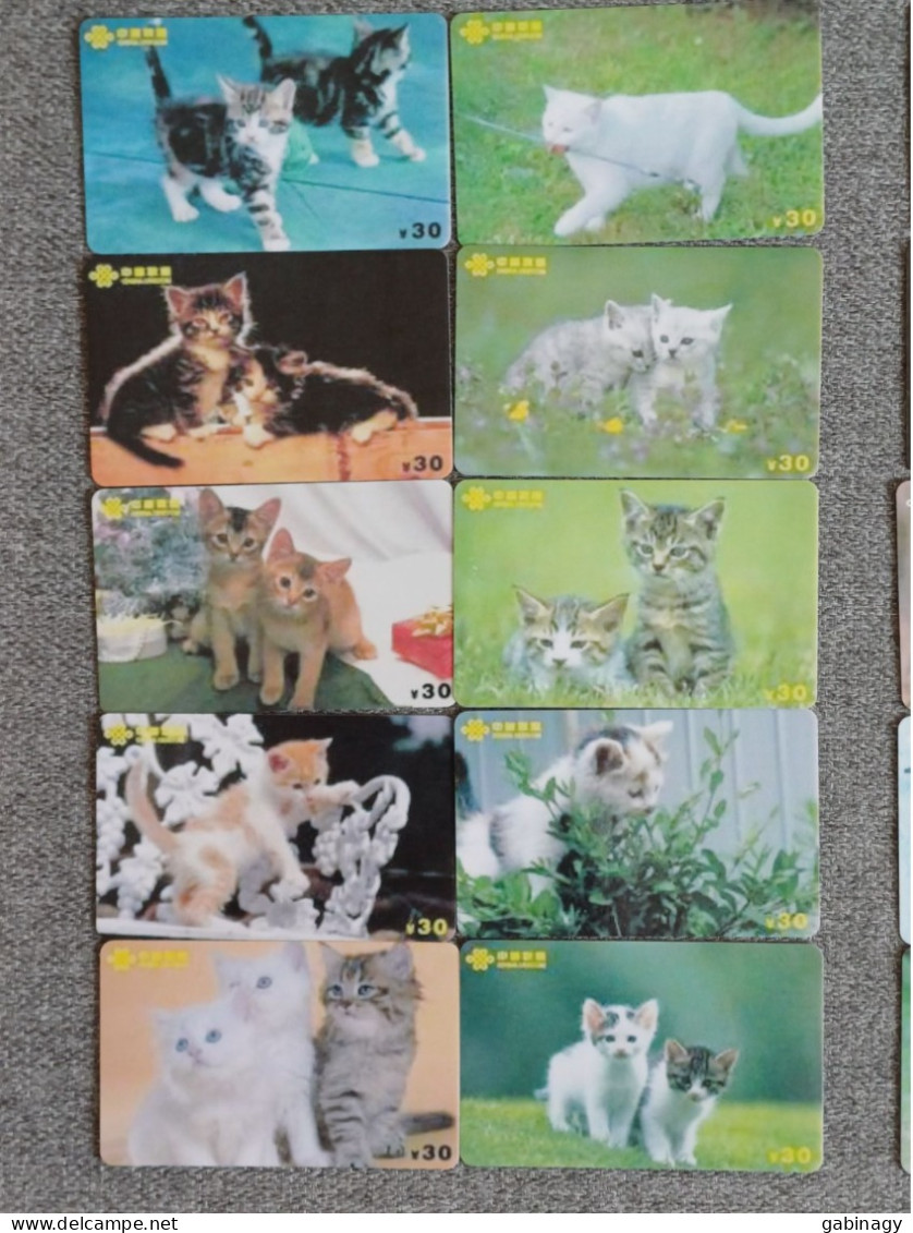 CHINA - CAT-04 - SET OF 10 CARDS - Chine