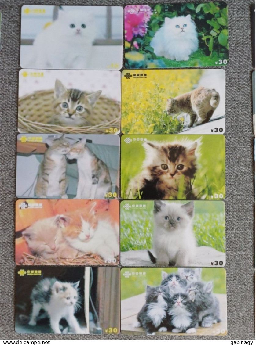 CHINA - CAT-05 - SET OF 10 CARDS - Chine