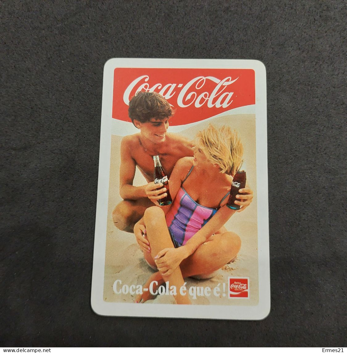 Calendarietto 1985. Coca Cola. Portoghese. Condizioni Eccellenti. Cartoncino. . - Petit Format : 1981-90