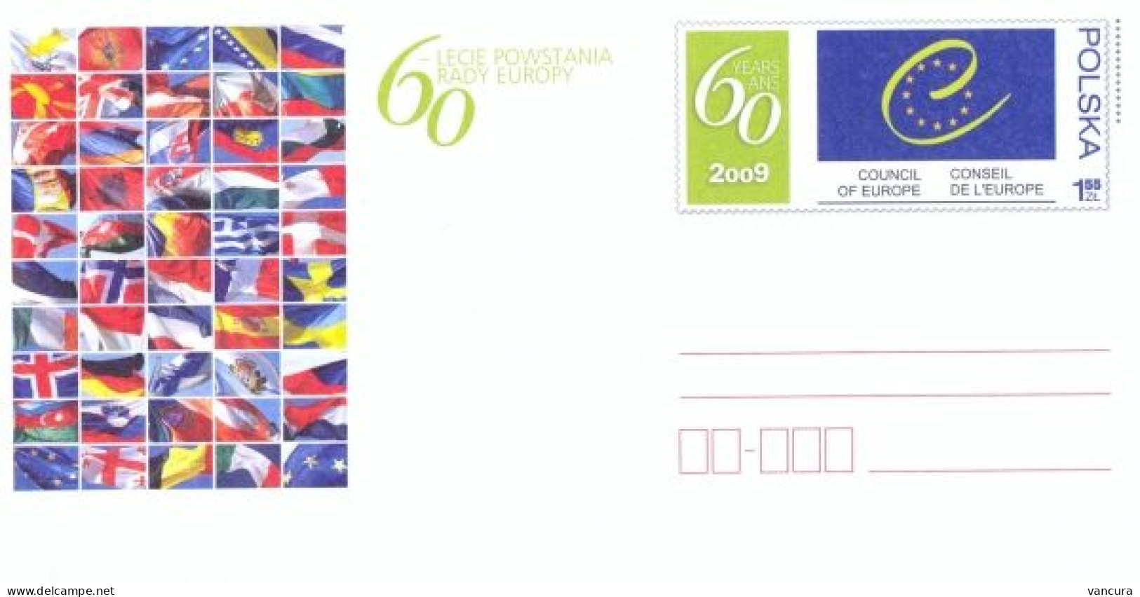 Ck 113 Poland European Council 2009 - Enveloppes