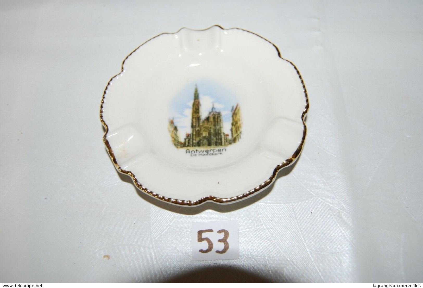 C53 Assiette Décorative - Souvenir Antwerpen - Anvers - Obj. 'Souvenir De'