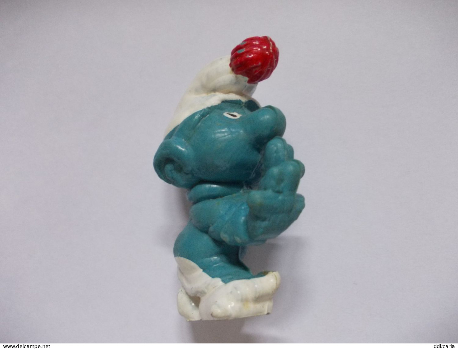 Figurine Schtroumpf / Smurf Met Slaapmuts - Smurfen