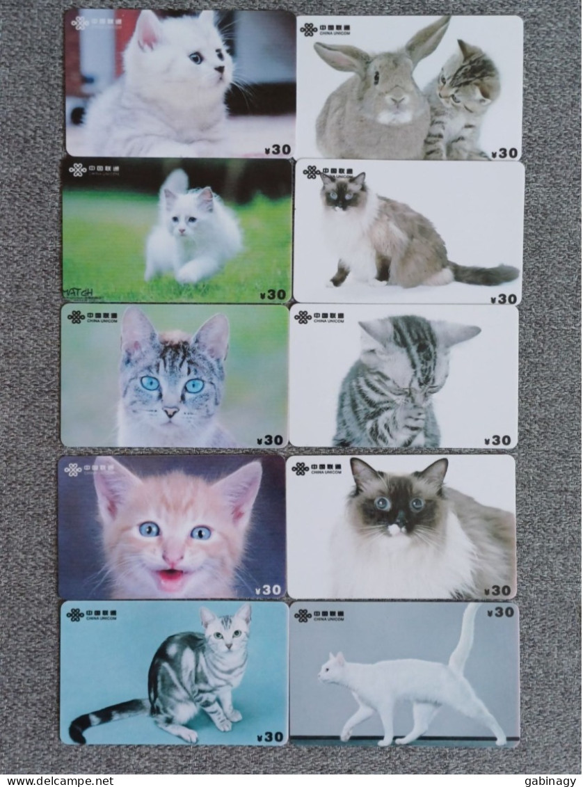 CHINA - CAT-08 - SET OF 10 CARDS - Cina