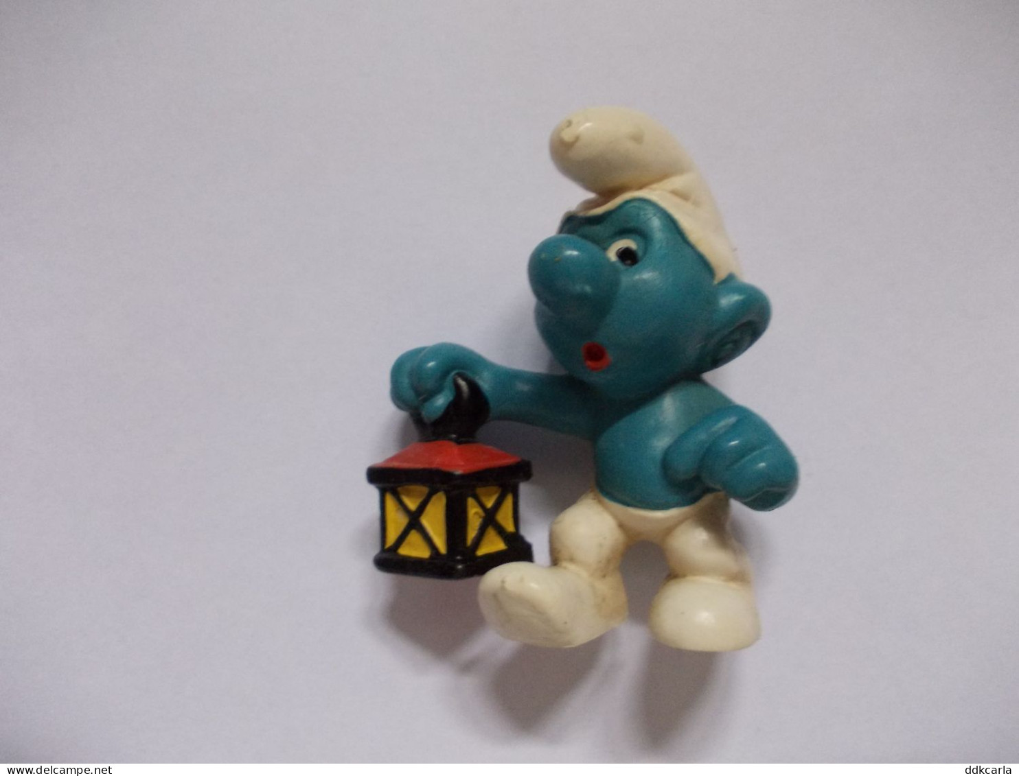 Figurine Schtroumpf / Smurf Met Lantaarn - Schtroumpfs