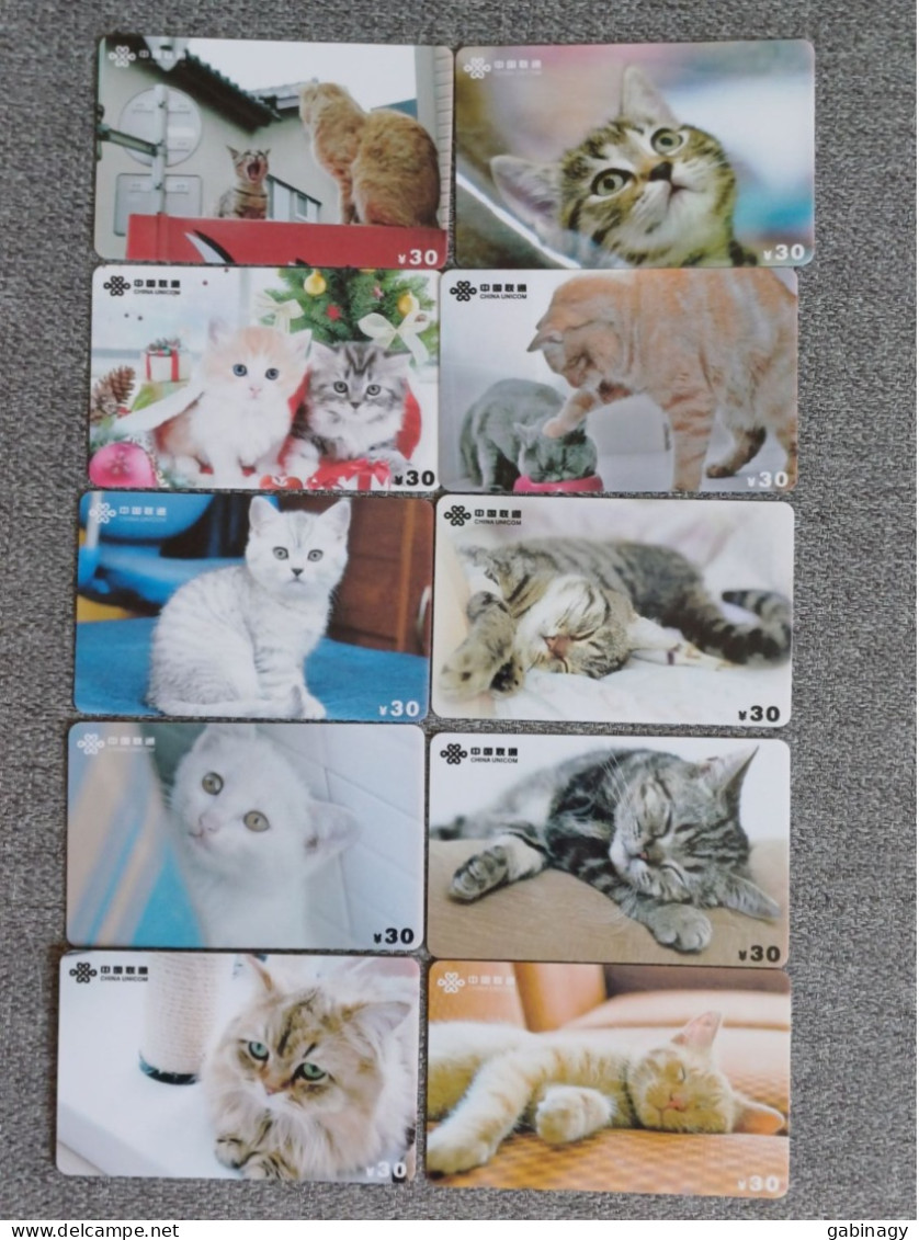 CHINA - CAT-10 - SET OF 10 CARDS - Chine
