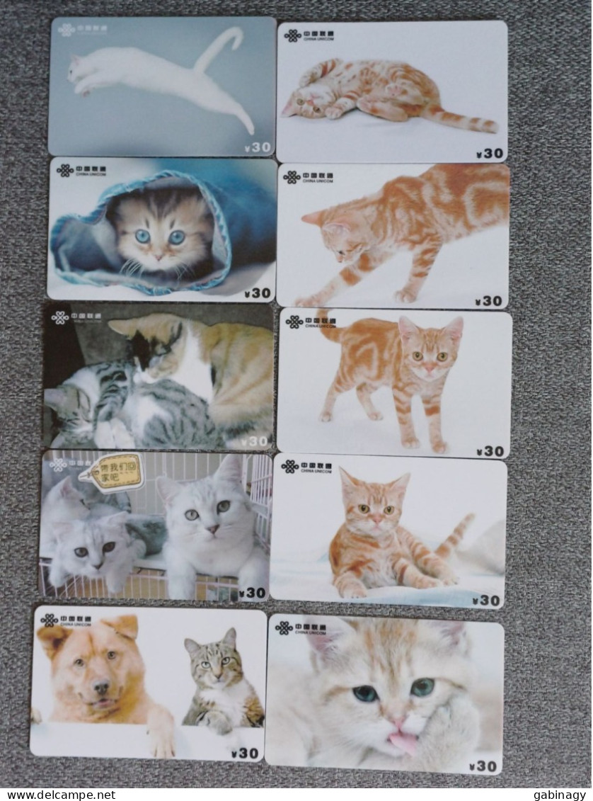 CHINA - CAT-11 - SET OF 10 CARDS - China