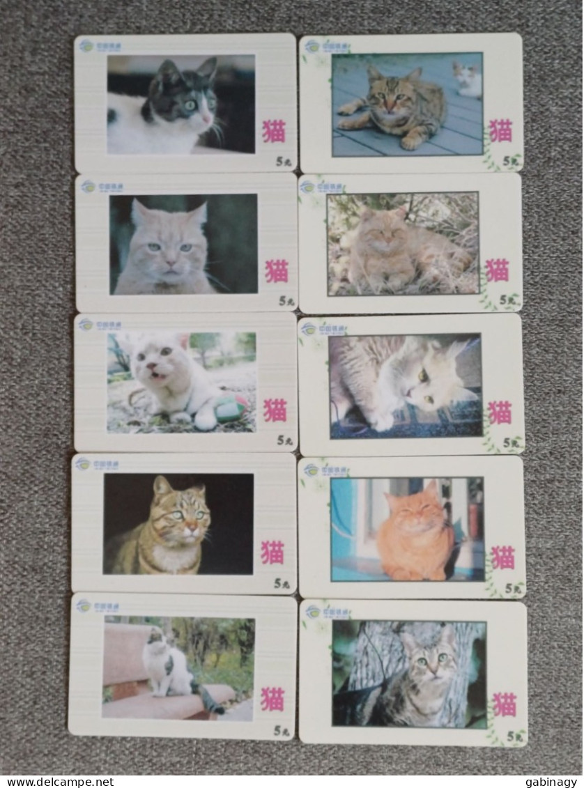 CHINA - CAT-17 - SET OF 10 CARDS - Cina