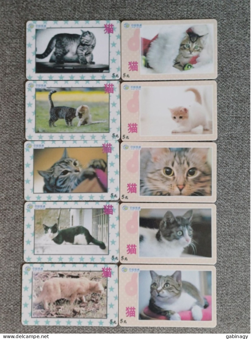 CHINA - CAT-18 - SET OF 10 CARDS - Cina