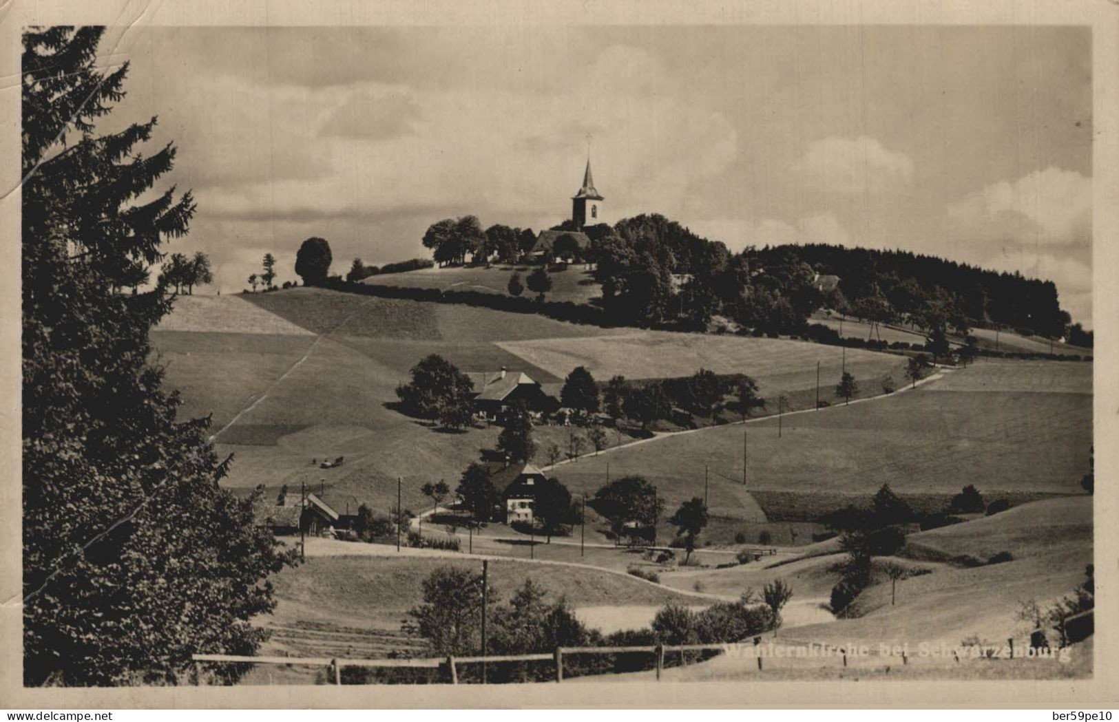 SUISSE WAHLERNKIRCHE BEI SCHWARZENBURG - Schwarzenburg