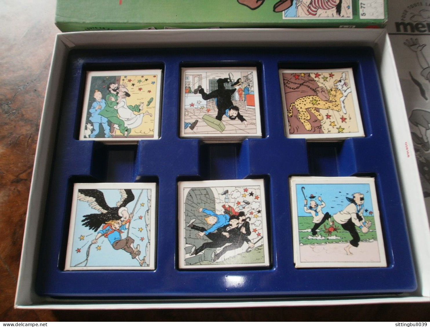 TINTIN. Jeu De Société MEMO Pour Toute La Famille.Complet Avec Mode D'emploi. Hergé 1994 Jeux Nathan - Gesellschaftsspiele