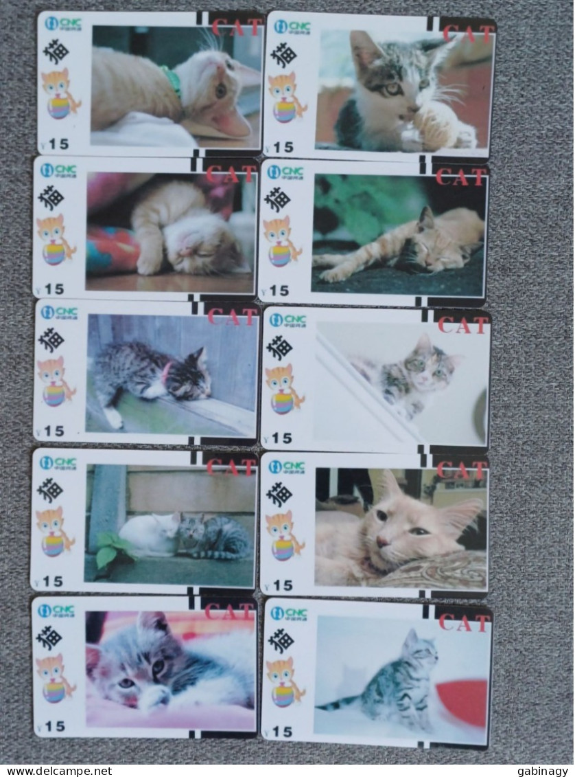 CHINA - CAT-24 - SET OF 10 CARDS - China