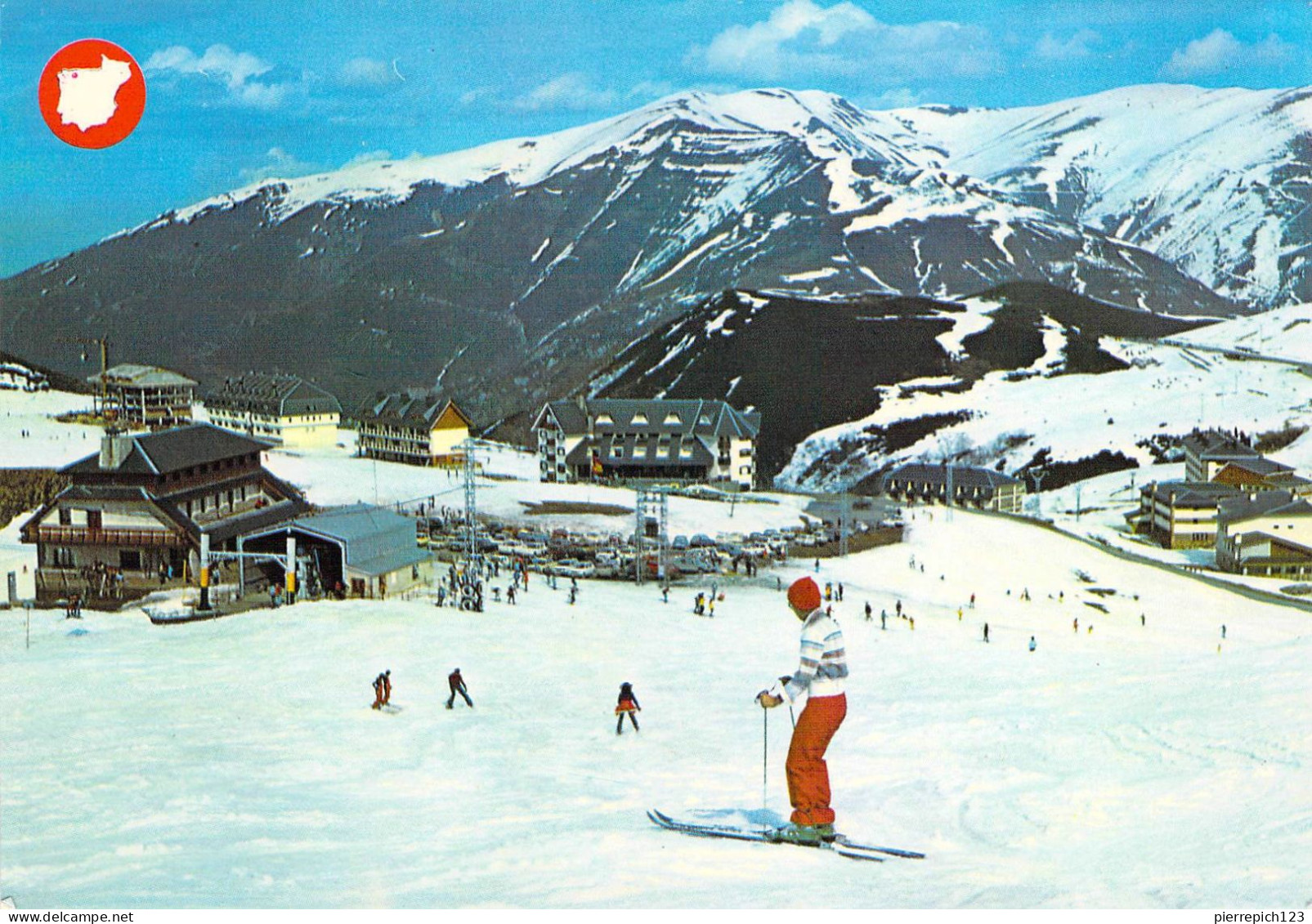 Payares (Pajares) - Vue Sur Les Pistes Et Le Village - Asturias (Oviedo)