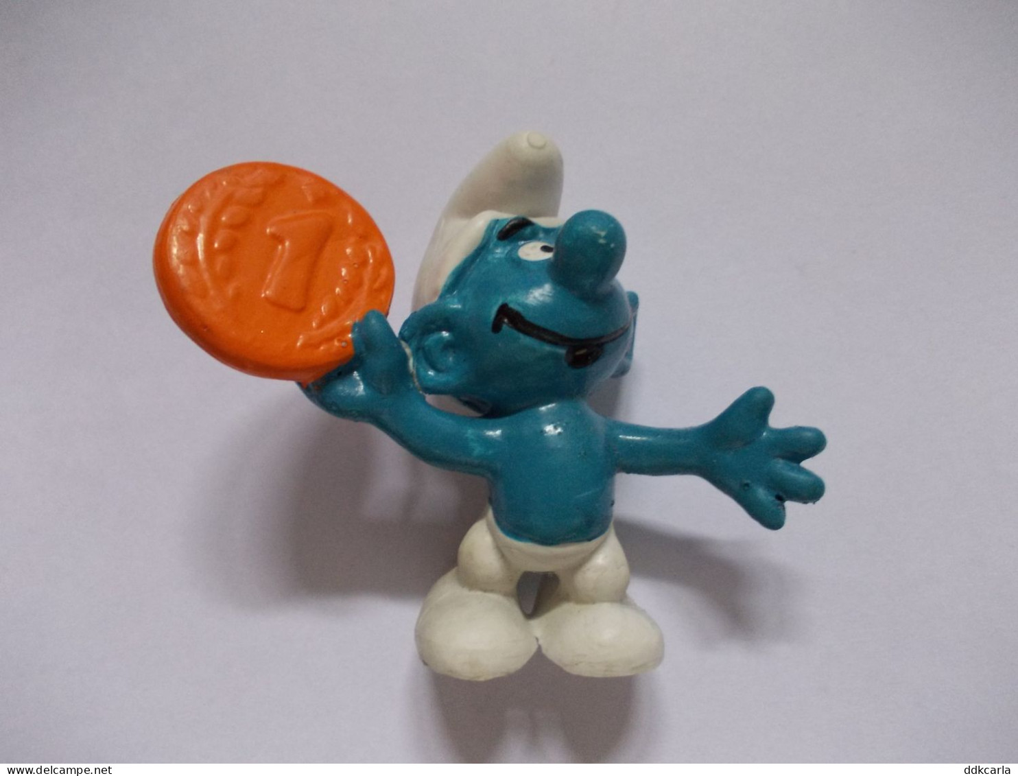 Figurine Schtroumpf / Smurf Met Muntstuk - Schlümpfe