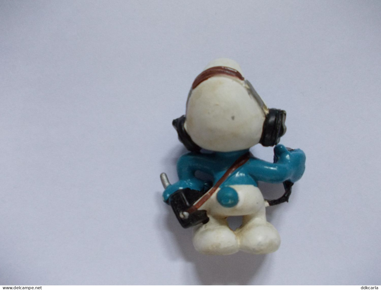 Figurine Schtroumpf / Smurf Met Radio En Koptelefoon - Smurfs