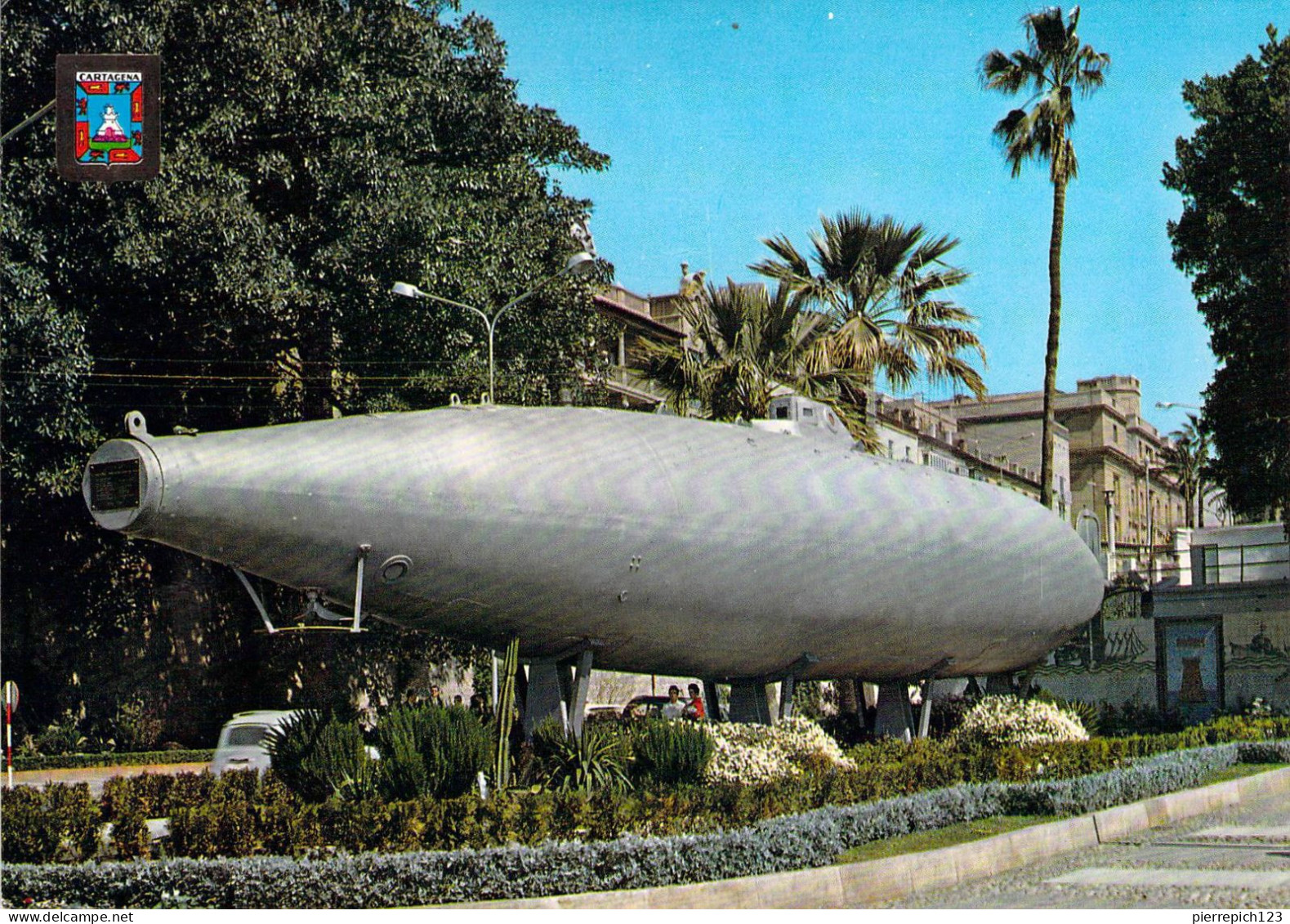 Carthagène - Monument Au Sous Marin "Peral" - Murcia