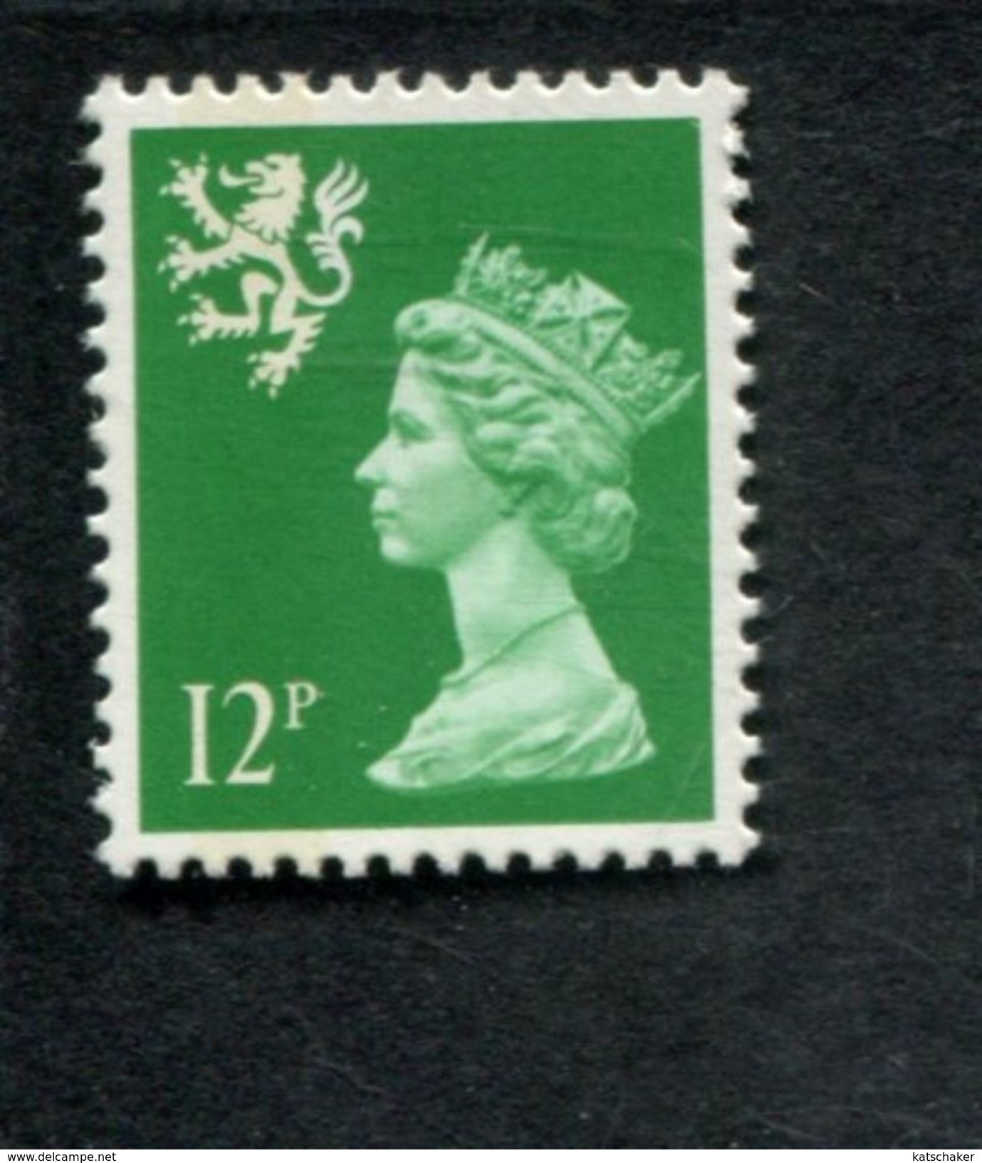 467778375 1986 SCOTT SMH18 GIBBONS S37 (XX) POSTFRIS MINT NEVER HINGED - QUEEN ELIZABETH II - SIDE BAND - PERF 14 - Scotland